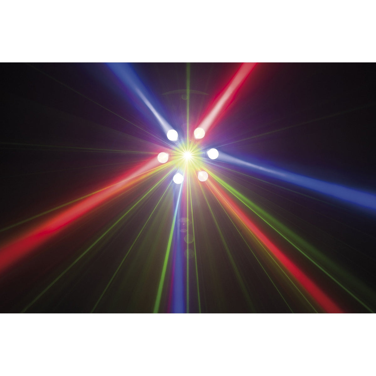 Showtec Airwolf Light Effect, coloured beams and laser effect