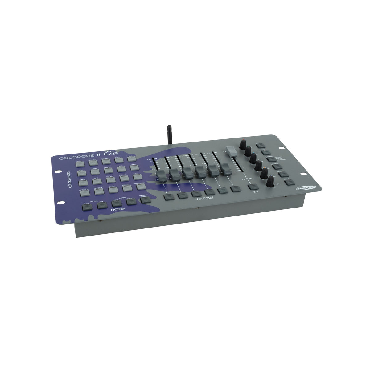 Showtec ColorCue 2 Air DMX pultas, vaizdas kampu