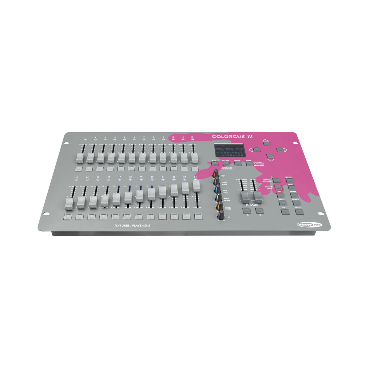 Showtec ColorCue 3 Lighting Controller, control panel