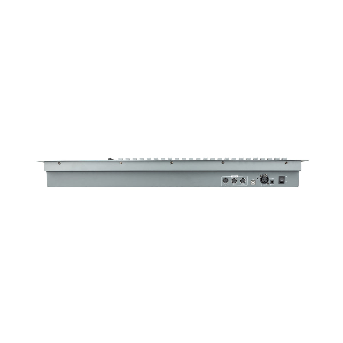 Showtec ColorCue 4 DMX pultas, galinės jungtys