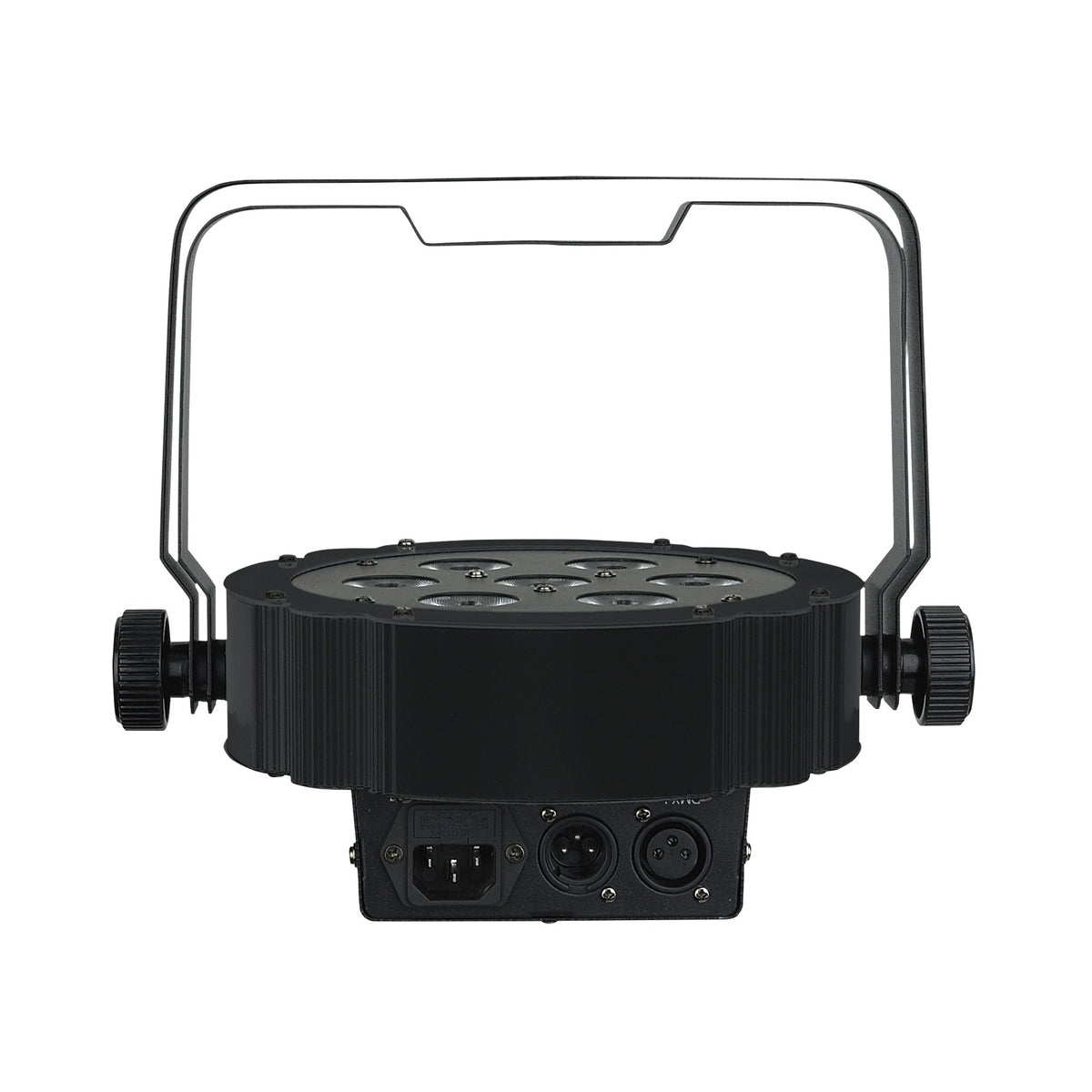 Showtec Compact Par 7 Tri LED PAR Spotlight, flat-position housing and connectors