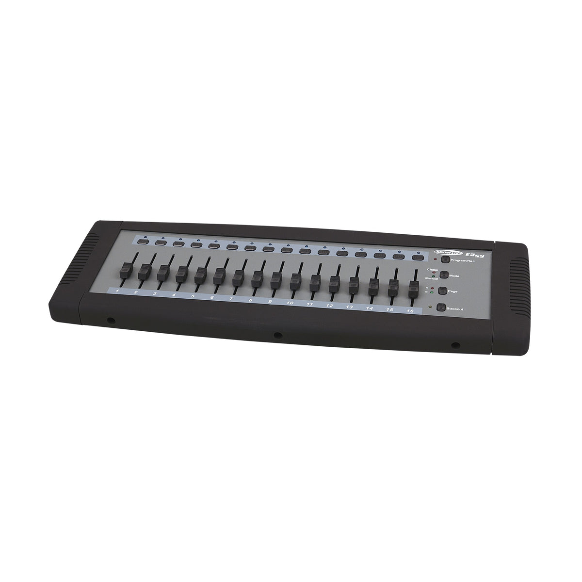 Showtec Easy 16 DMX pultas, vaizdas iš priekio kampu
