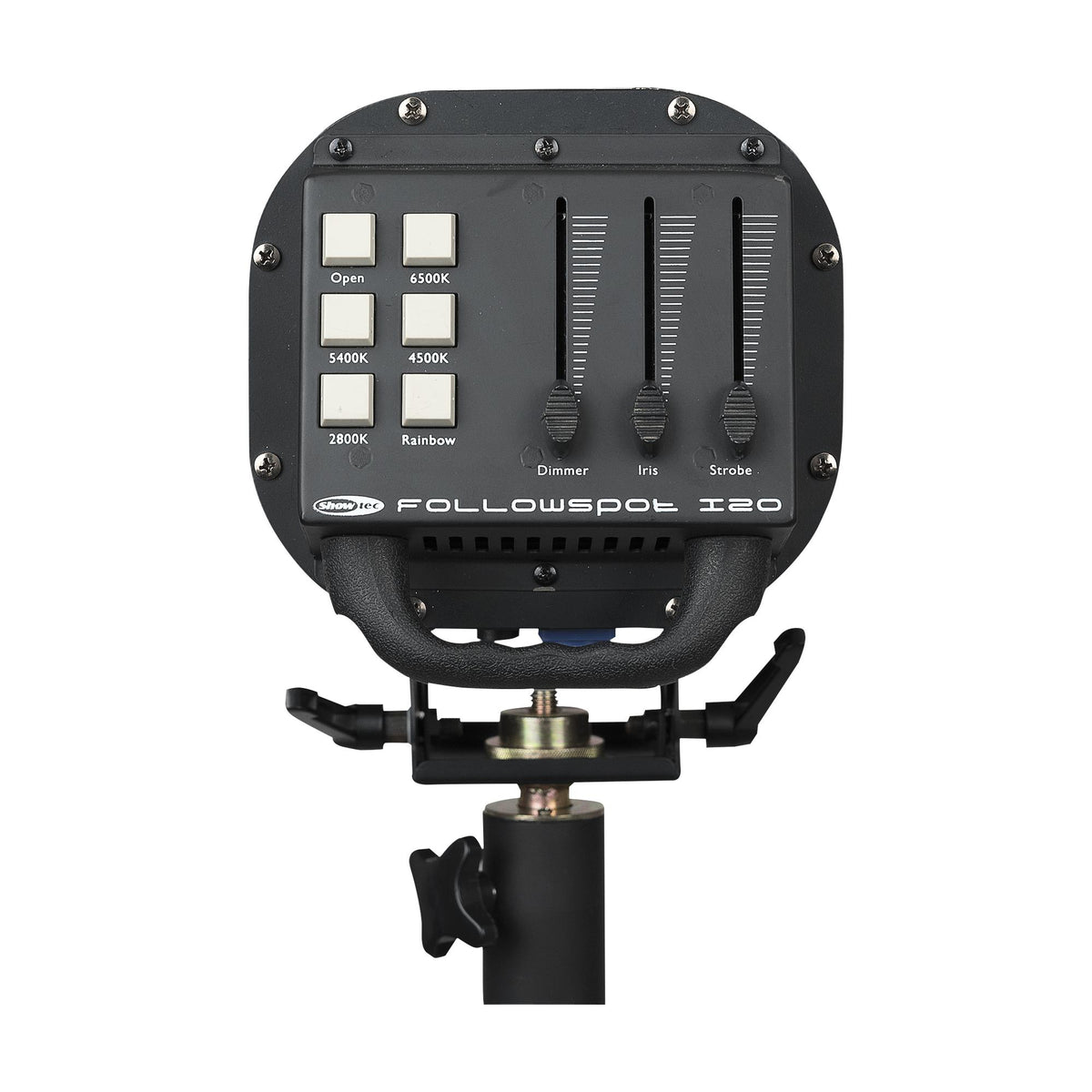 Showtec Followspot LED 120W sekimo prožektorius, valdymo skydelis 2