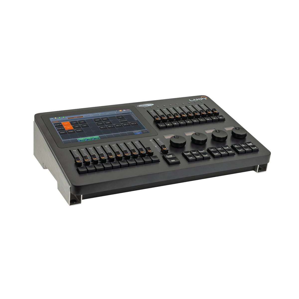 Showtec LAMPY 20 2U DMX pultas, vaizdas kampu
