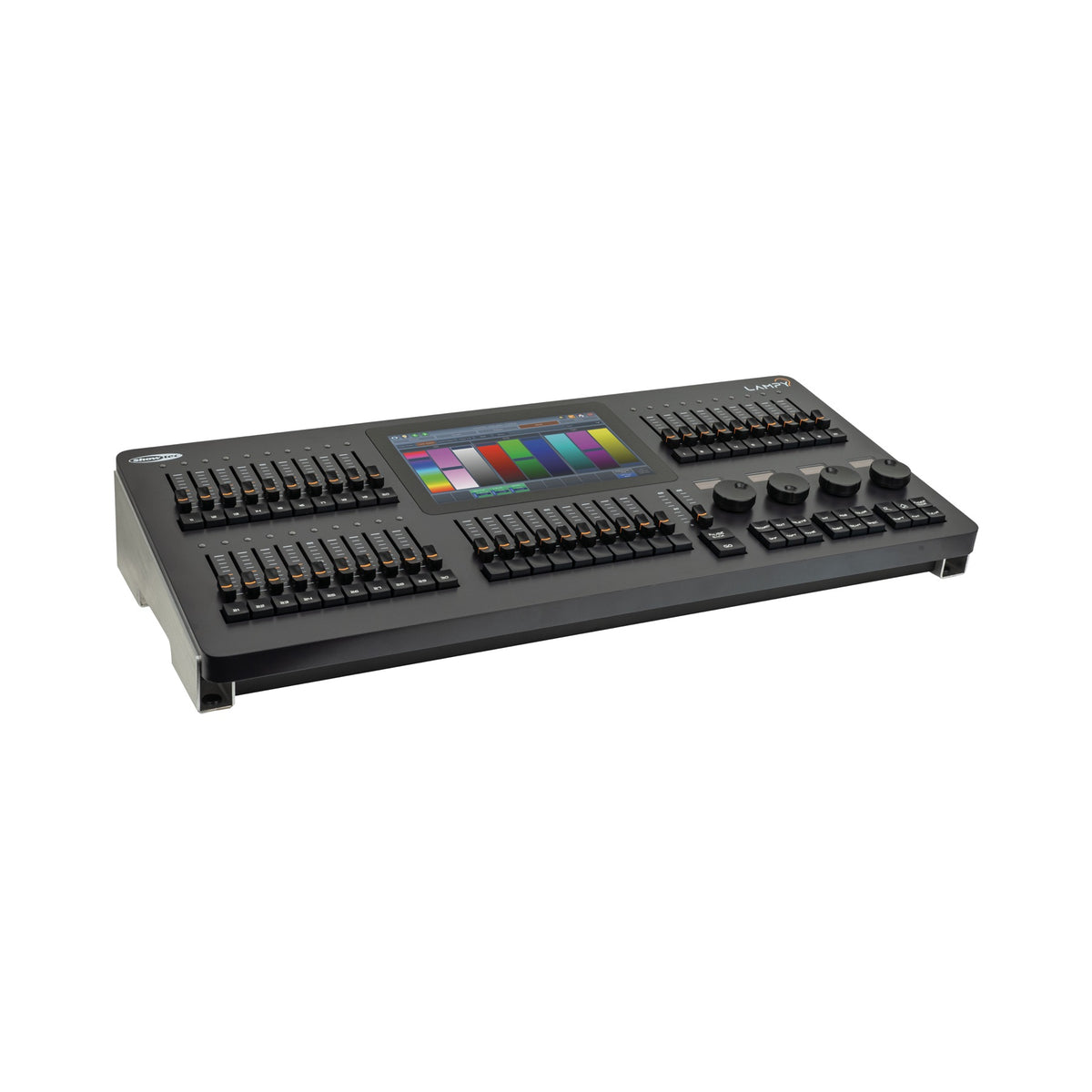 Showtec LAMPY 40 1U DMX pultas, vaizdas kampu