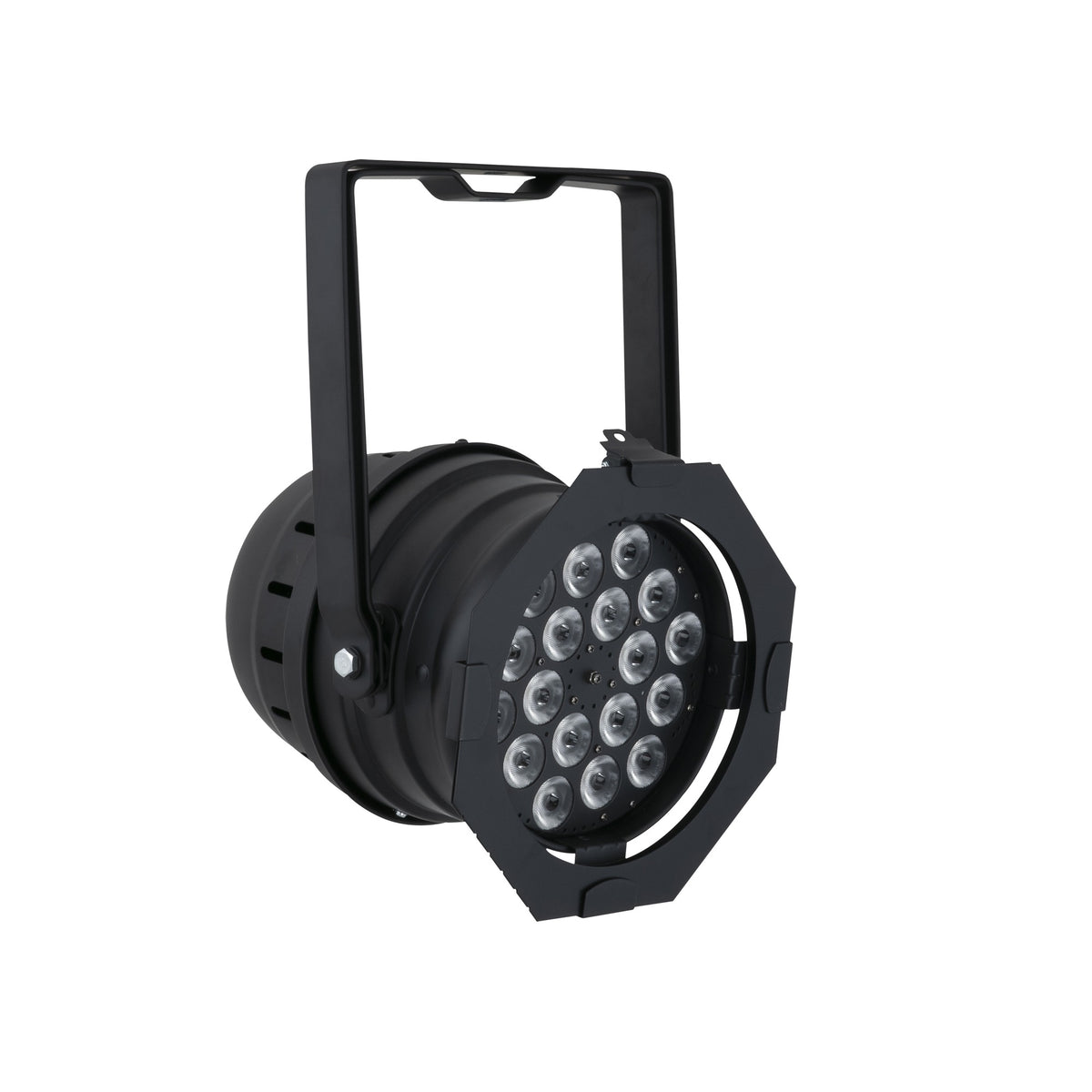 Showtec LED Par 64 Short Q4-18 LED PAR prožektorius, priekiniai lęšiai be šviesos