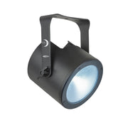 Showtec Luna Par 60 Q4 LED PAR prožektorius, priekinis vaizdas su optiniu filtru