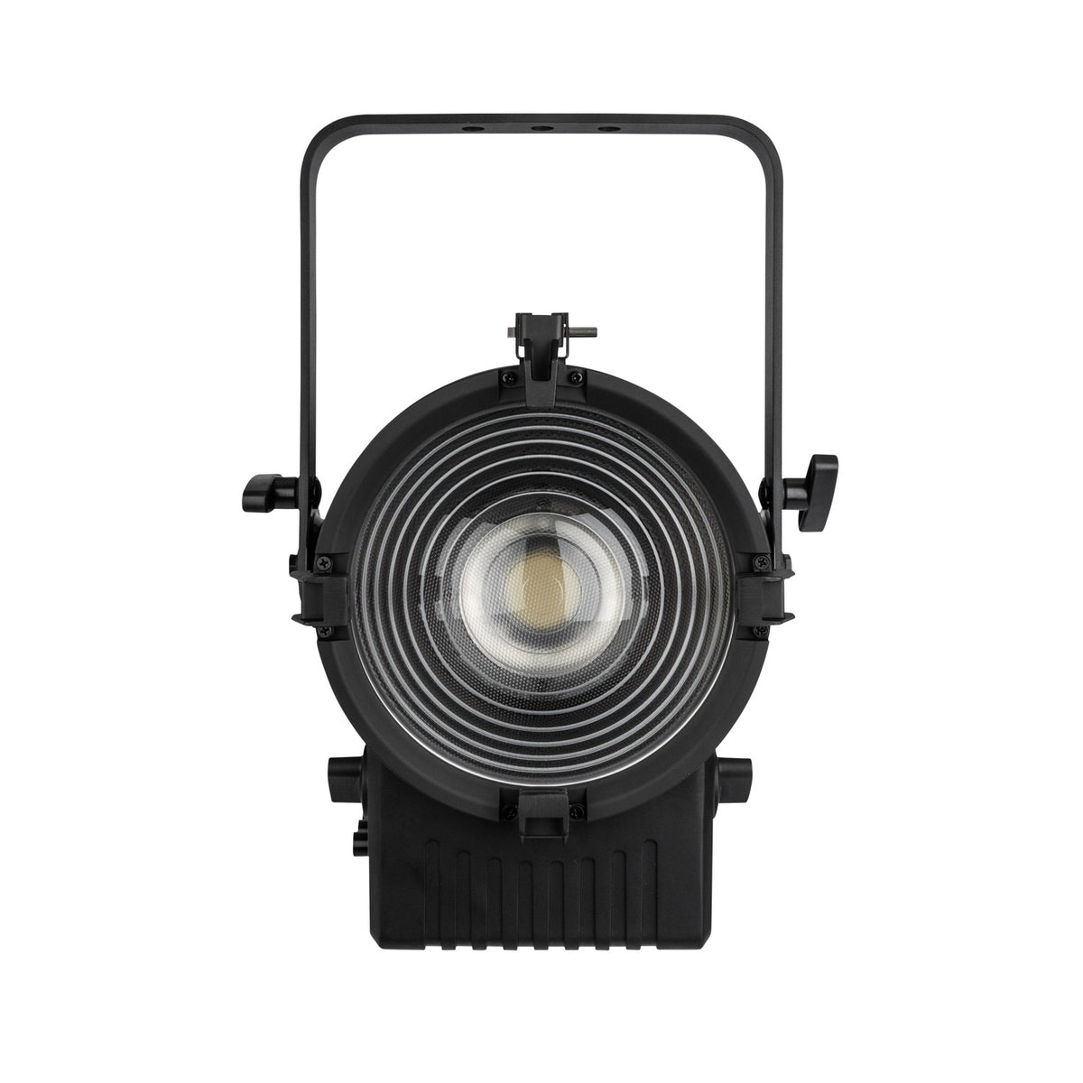 Showtec Performer 2500 Fresnel Q6 MKII teatrinis prožektorius, Fresnel lęšis iš priekio
