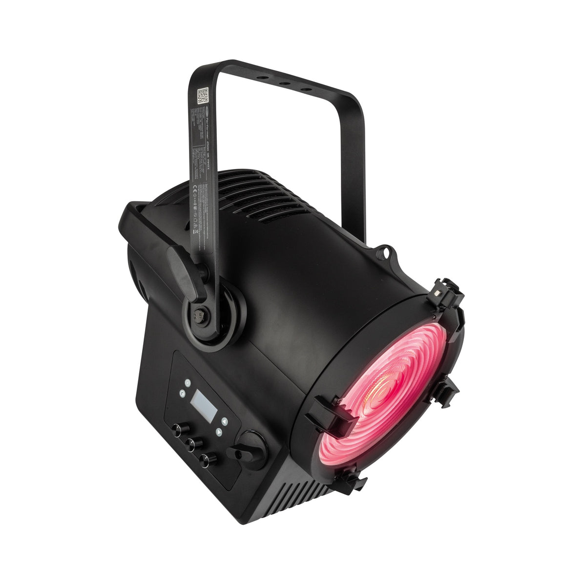 Showtec Performer 2500 Fresnel Q6 MKII teatrinis prožektorius, raudonos šviesos pavyzdys