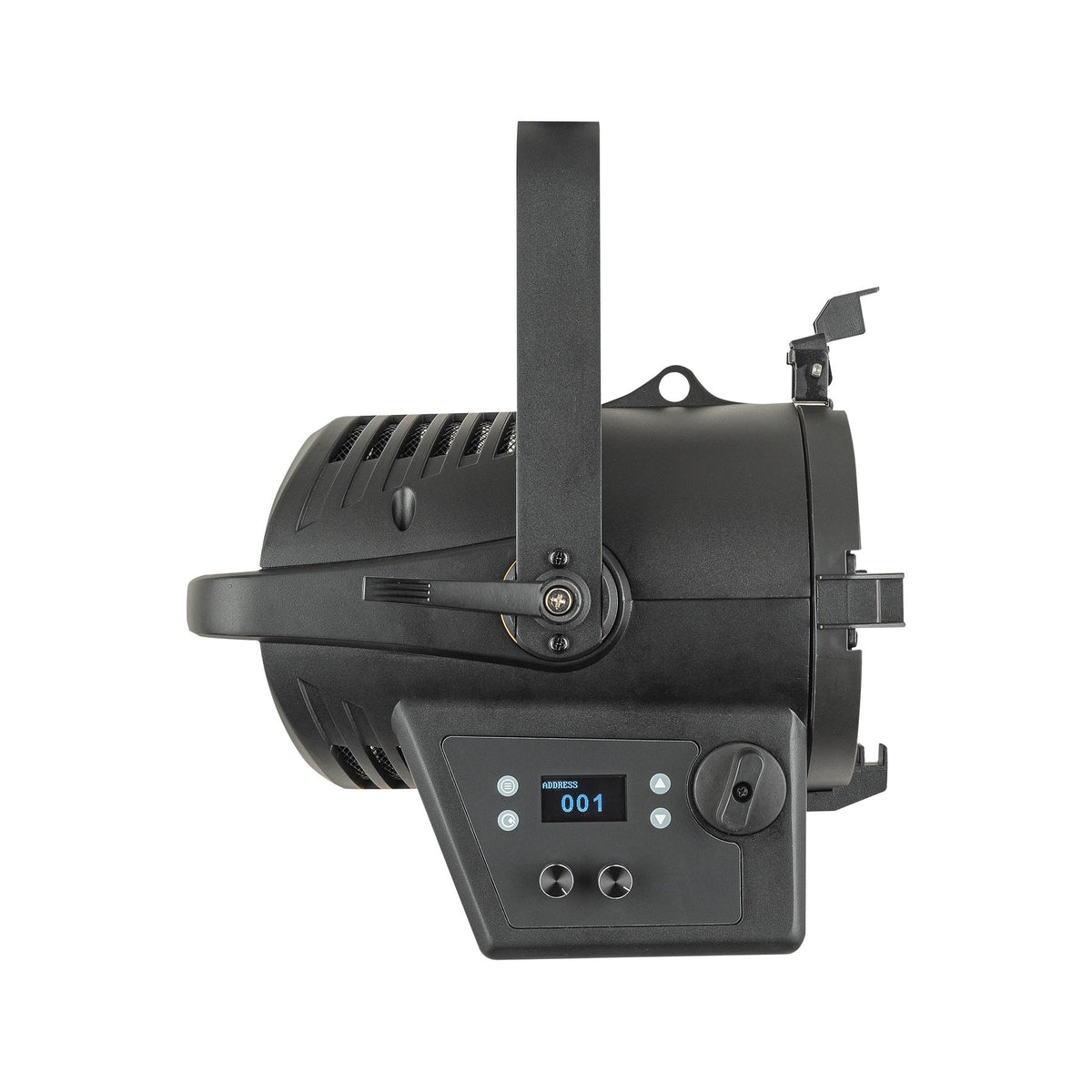 Showtec Performer Fresnel 1500 Q6 MKII teatrinis prožektorius, šoninis valdymo skydelis