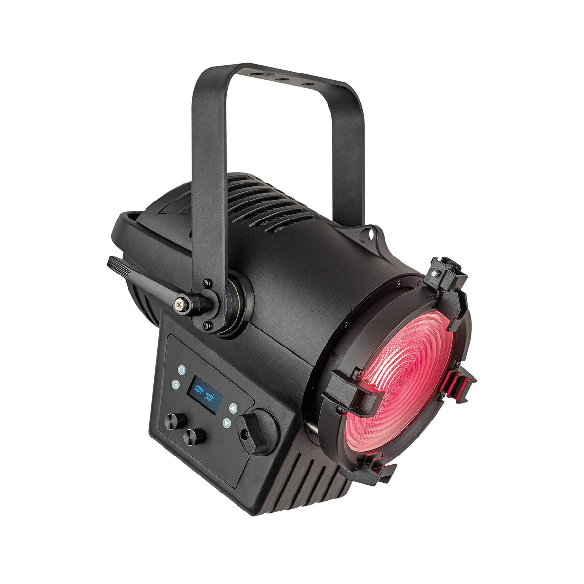 Showtec Performer Fresnel 1500 Q6 MKII teatrinis prožektorius, raudonos šviesos pavyzdys