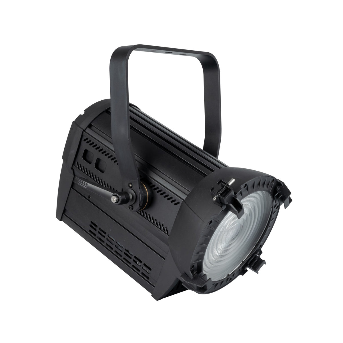 Showtec Performer Fresnel 2200 DDT teatrinis prožektorius, bendras korpuso ir lęšio vaizdas