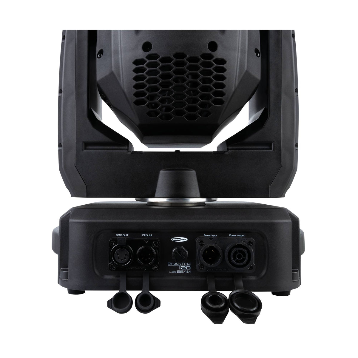 Showtec Phantom 120LSR Beam judanti galva, galinės jungtys