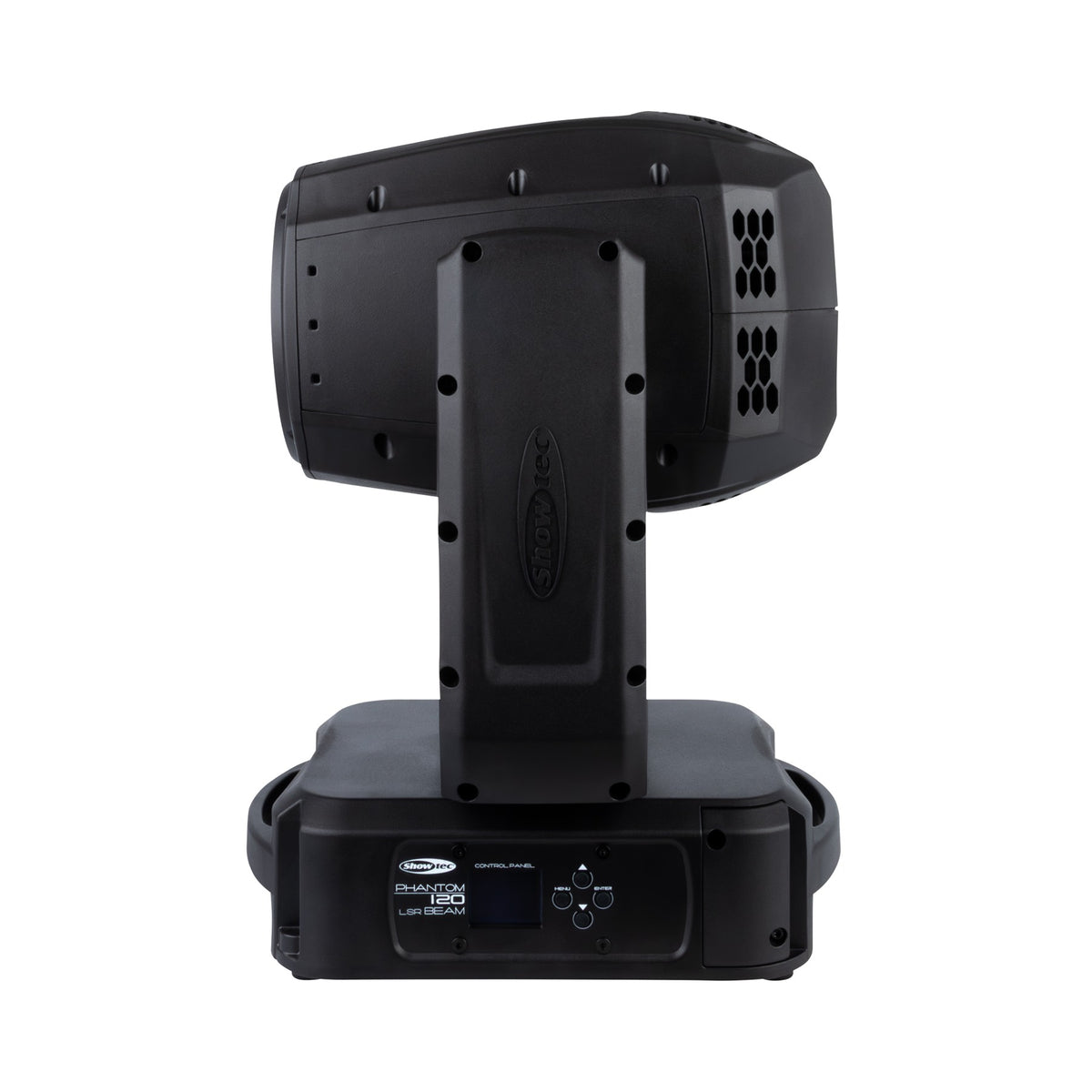 Showtec Phantom 120LSR Beam judanti galva, šoninis vaizdas