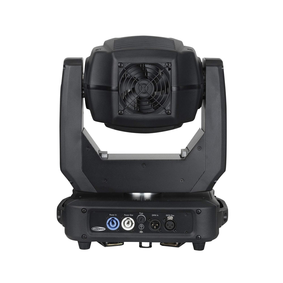 Showtec Phantom 130 Spot judanti galva, galinės jungtys
