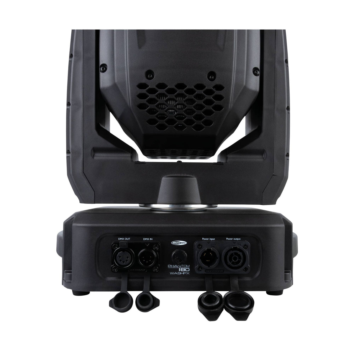 Showtec Phantom 180 WashFX Moving Head, rear connections