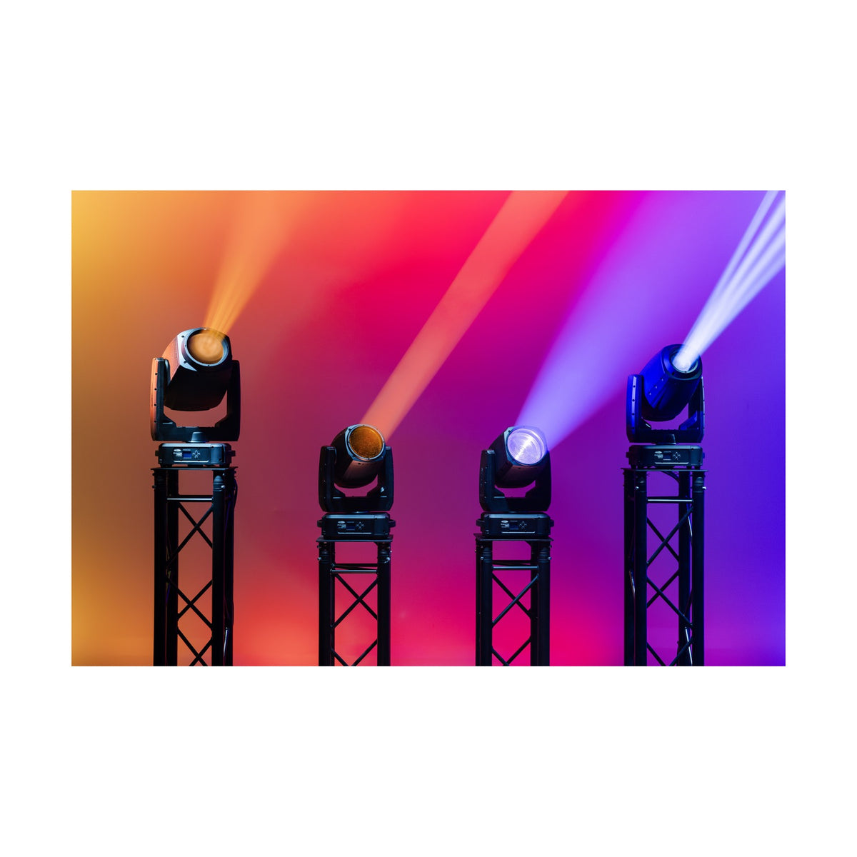 Showtec Phantom 180 WashFX Moving Head, Phantom series fixtures producing beam effects