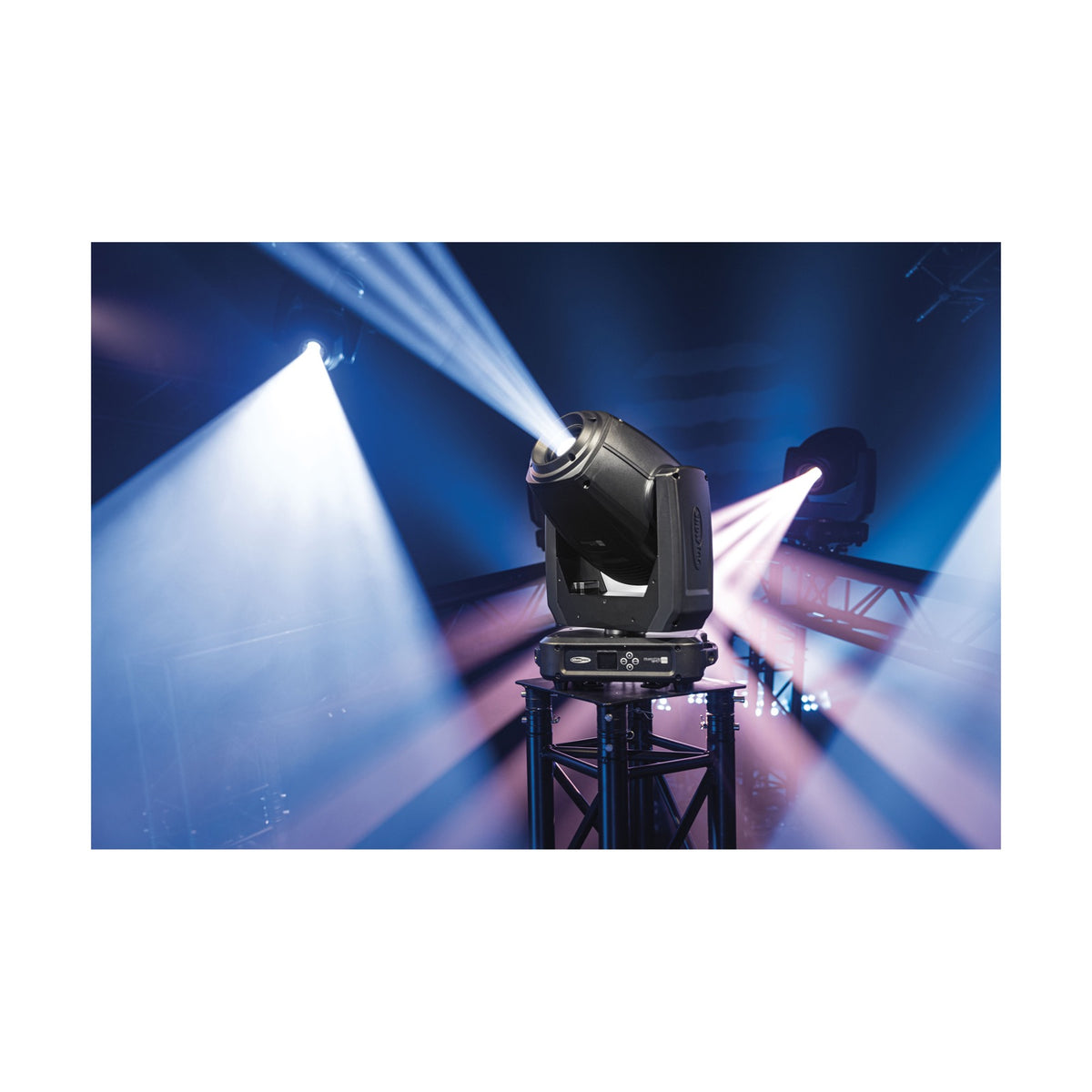 Showtec Phantom 250 Spot judanti galva, šviesos projekcija renginio erdvėje