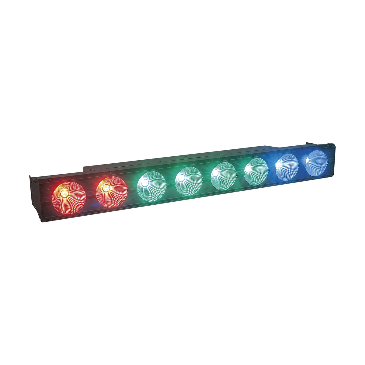 Showtec Pixel Bar 8 COB LED Bar, angled view 1