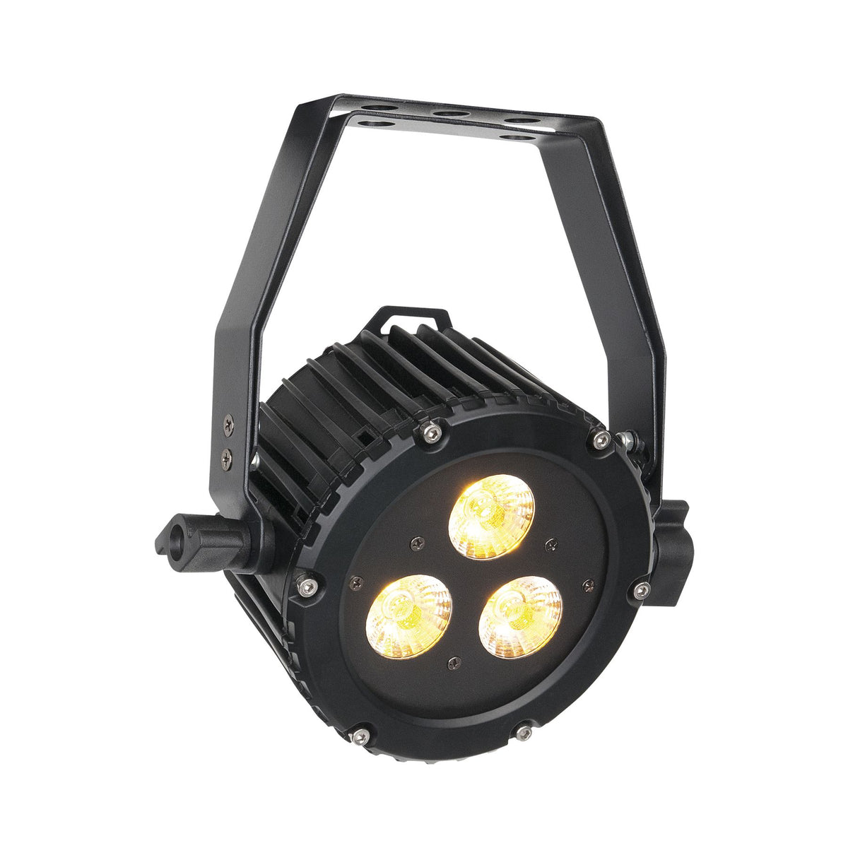 Showtec Power Spot 3 Q5 LED PAR prožektorius, spalvotos šviesos pavyzdys