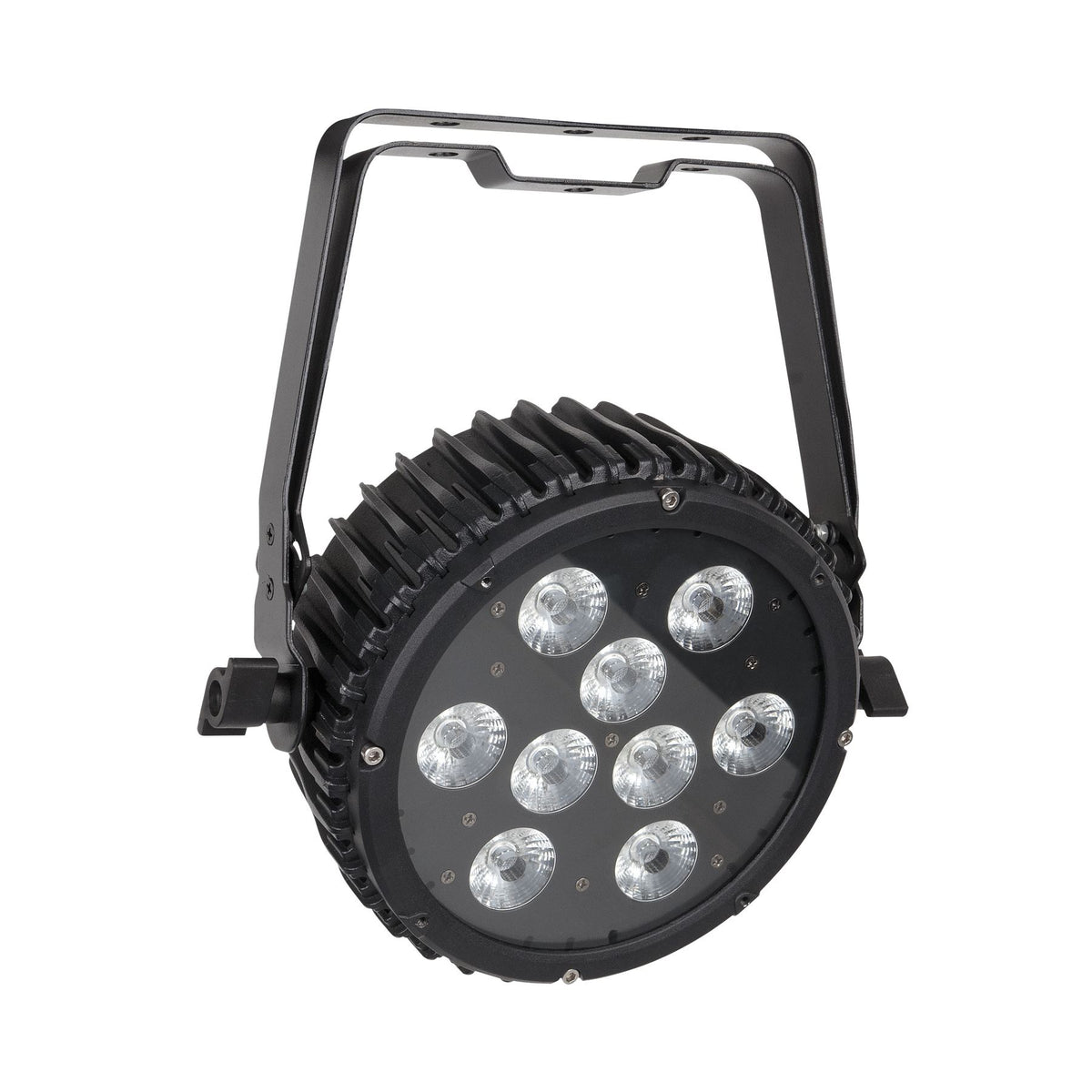 Showtec Power Spot 9 Q5 LED PAR prožektorius, priekiniai lęšiai be šviesos