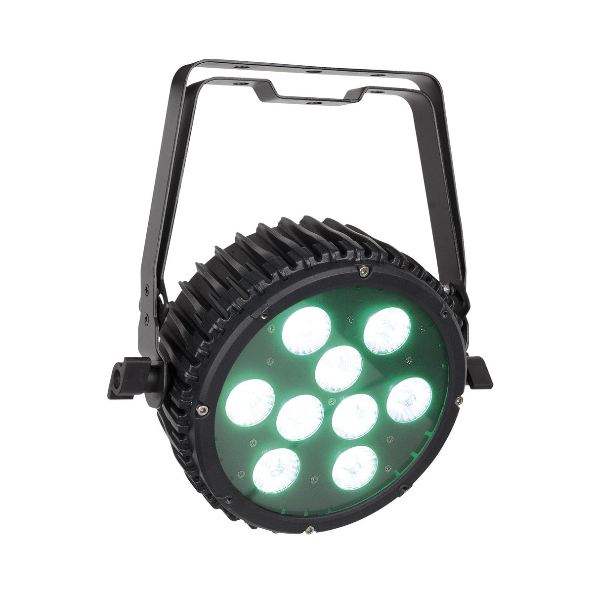 Showtec Power Spot 9 Q5 LED PAR prožektorius, papildomas šviesos režimas