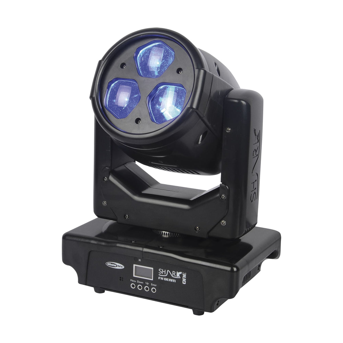 Showtec Shark Beam FX One judanti galva, vaizdas kampu 1