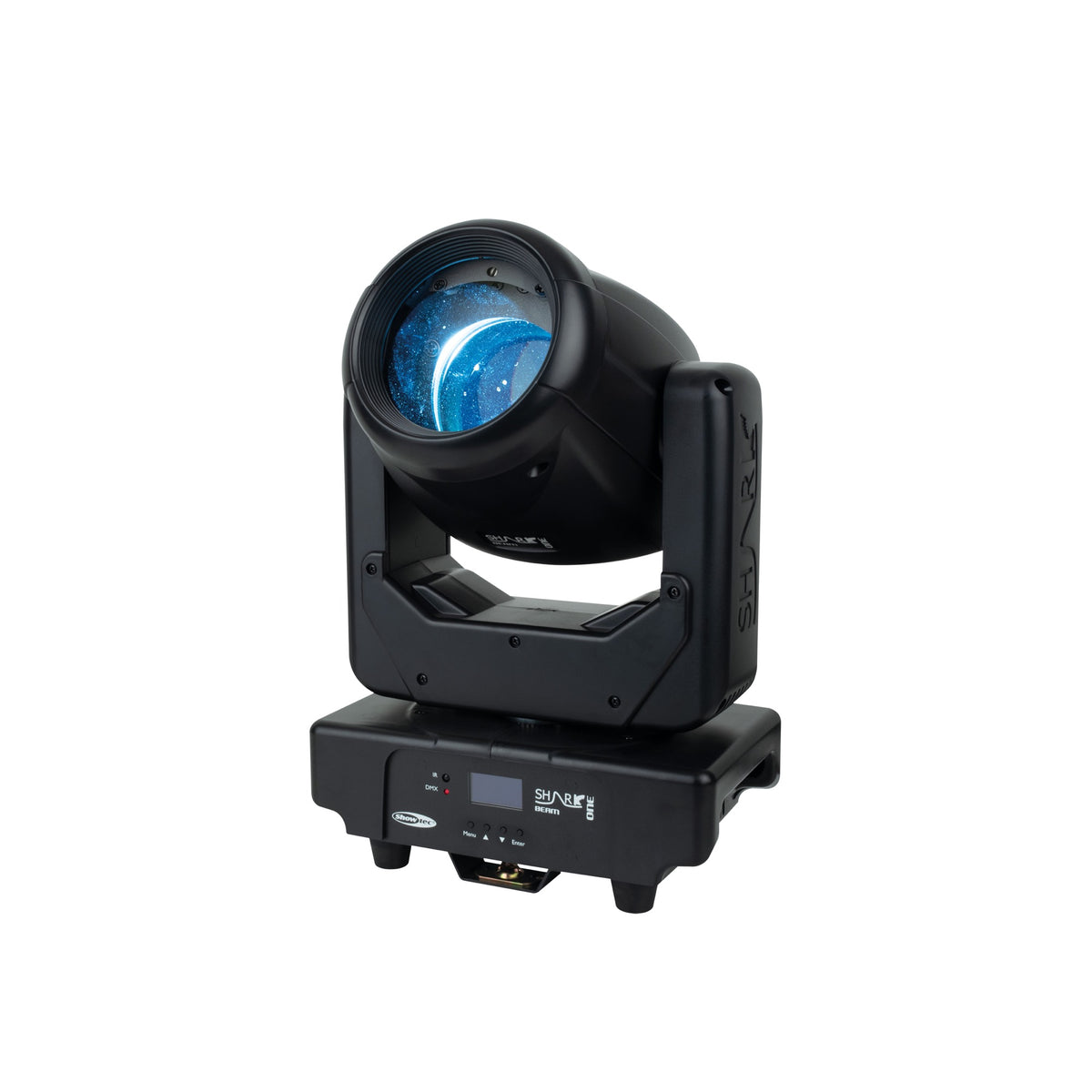 Showtec Shark Beam One judanti galva, vaizdas kampu