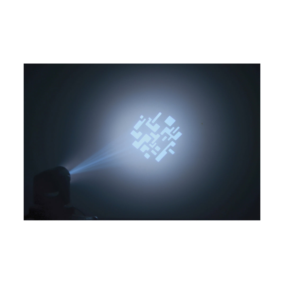 Showtec Shark Combi Spot One Moving Head, single gobo projection