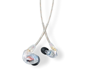 Shure SE425-CL-EFS ausinės skaidrios