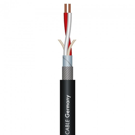 SOMMER-CABLE 200-0101 THE SOURCE MKII Mikrofoninis kabelis juodas
