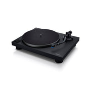 Technics SL-40CBT Turntable, black, angled view