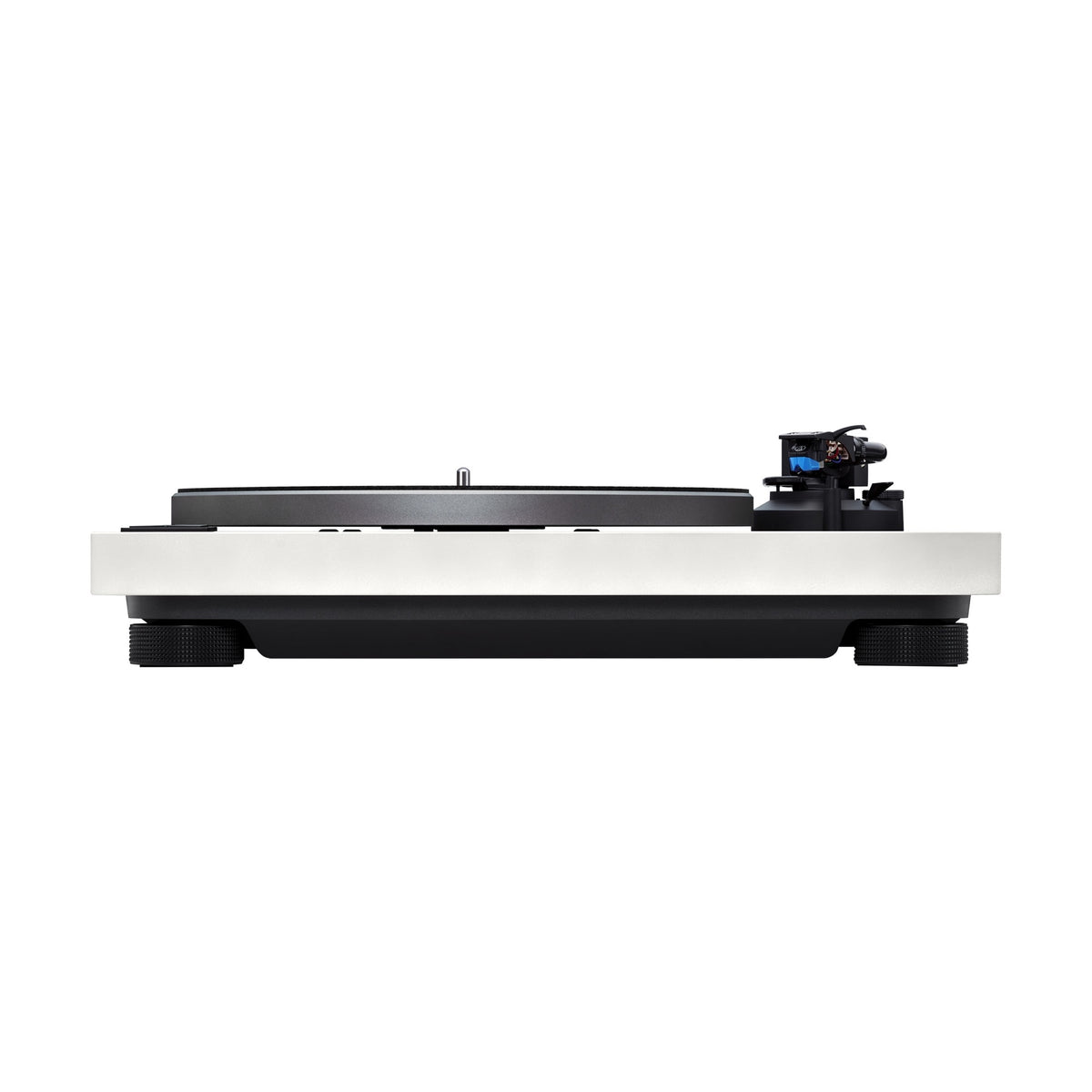 Technics SL-40CBT Turntable, grey, straight front view