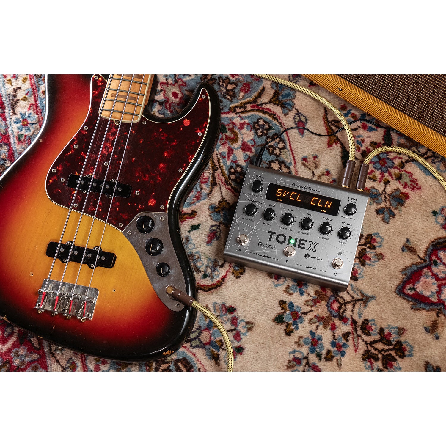 IK Multimedia TONEX Pedal Bass bosinės gitaros efektų pedalas