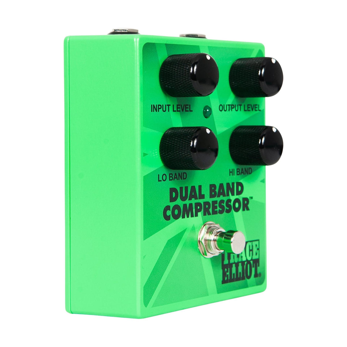Trace Elliot Dual Band Compressor Pedal, left angle view