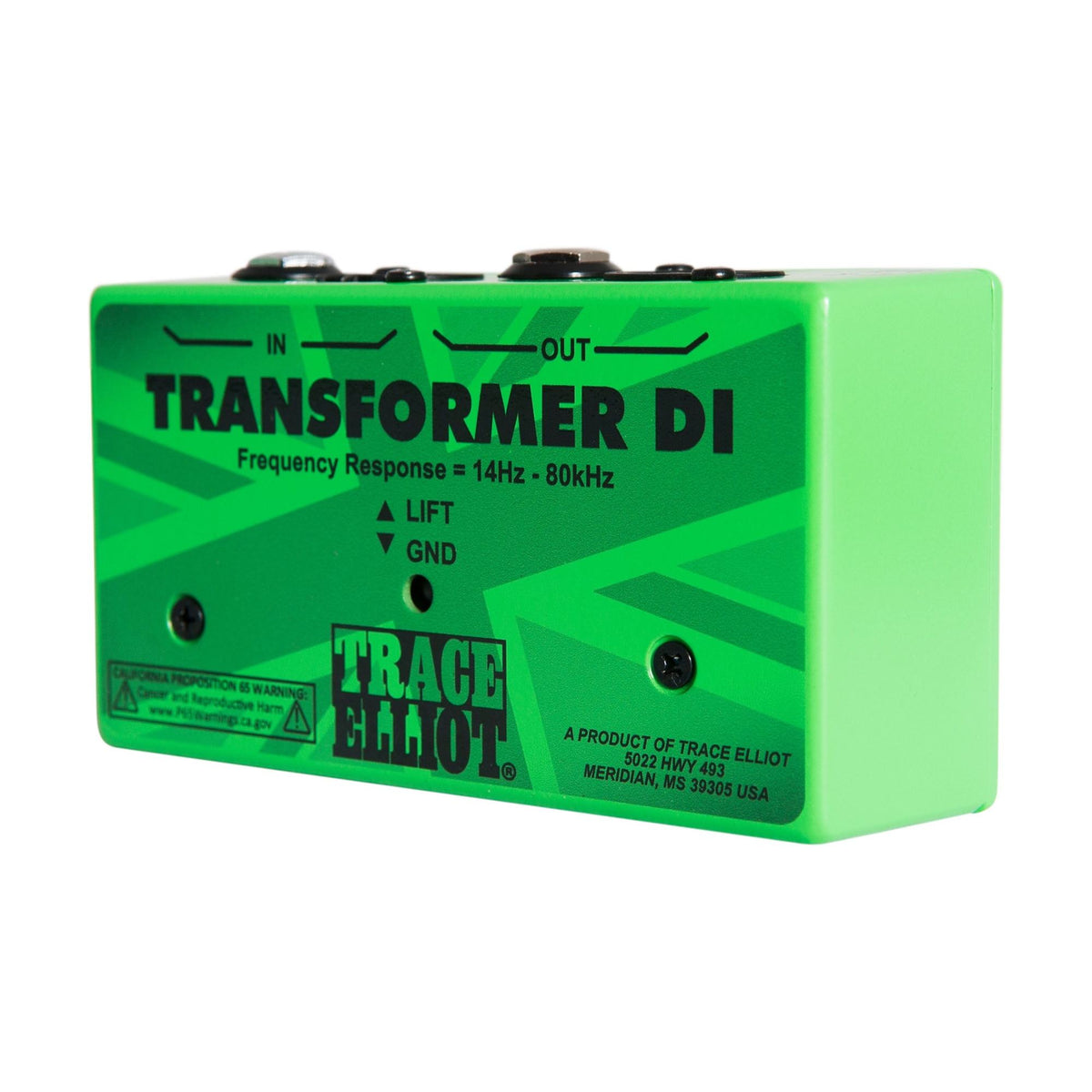 Trace Elliot Transformer DI blokas, vaizdas kampu iš dešinės
