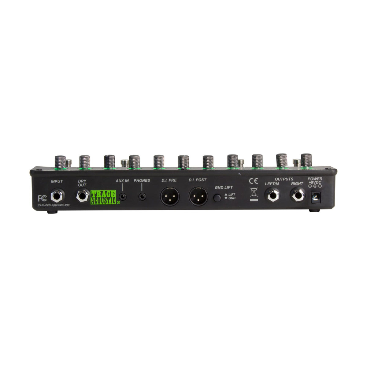 Trace Elliot Transit A Preamp, rear connections