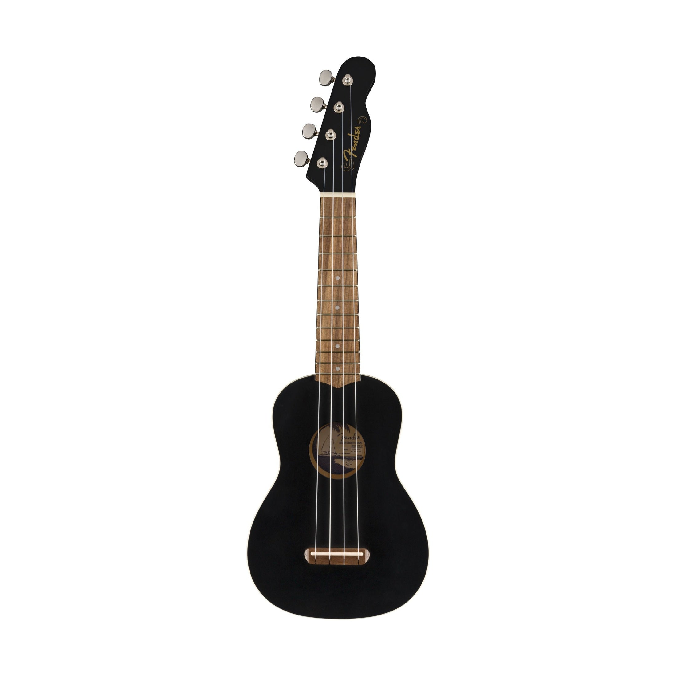 FENDER VENICE SOPRANO BLK Ukulelė