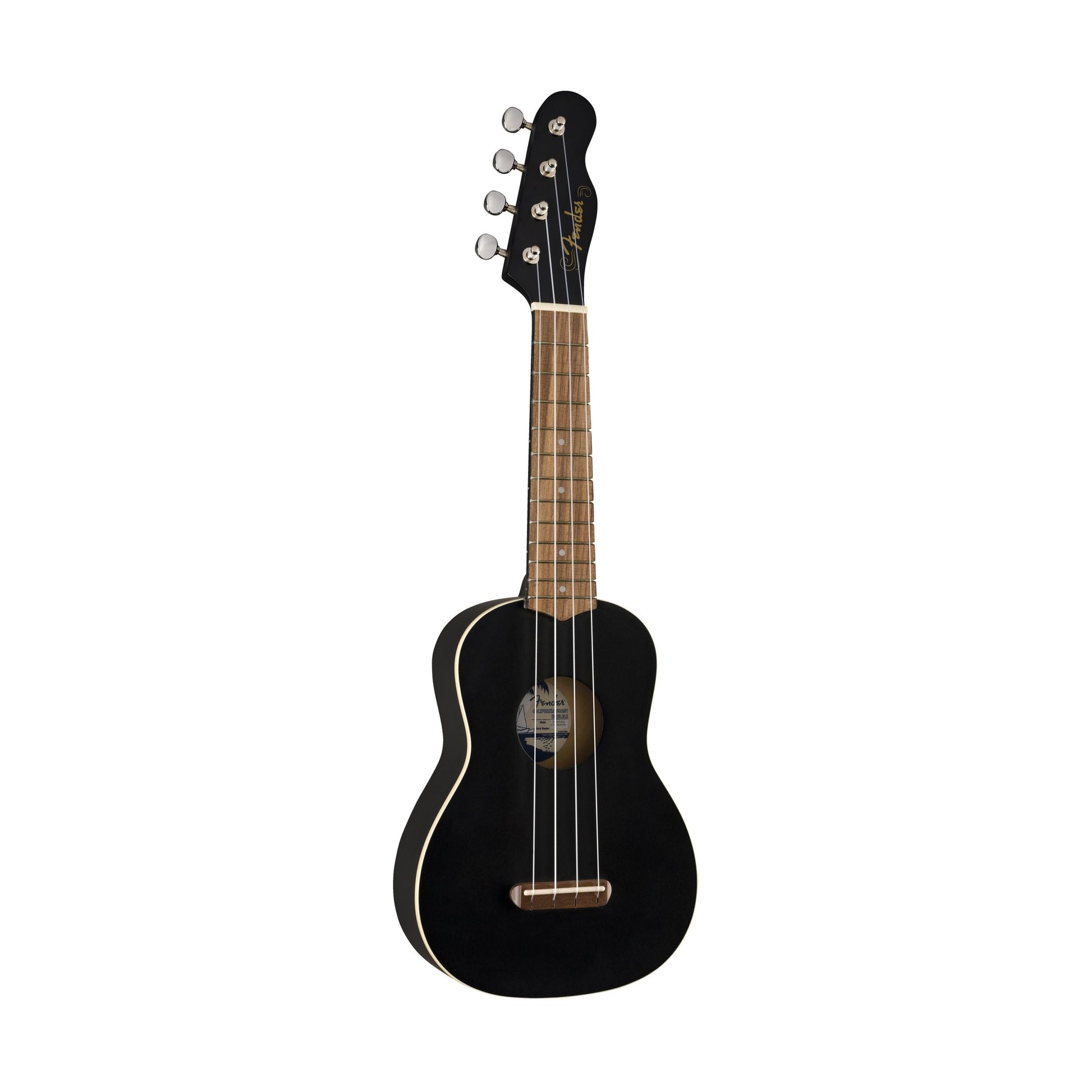 FENDER VENICE SOPRANO BLK Ukulelė