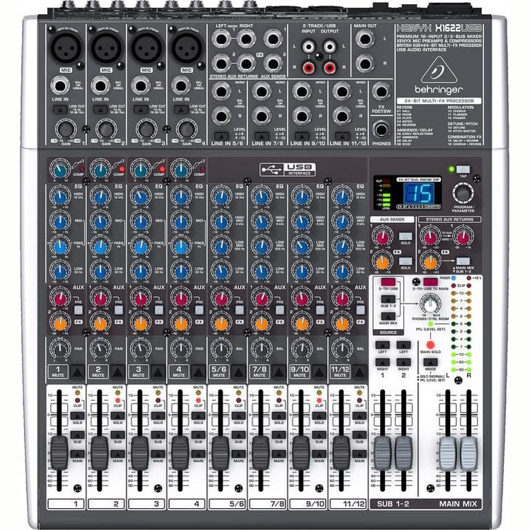 BEHRINGER XENYX X1622USB Mikšerinis pultas