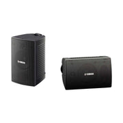 Yamaha NS-AW194 lauko garso kolonėlės (juodos), kolonėlių pora vertikalioje ir horizontalioje padėtyje