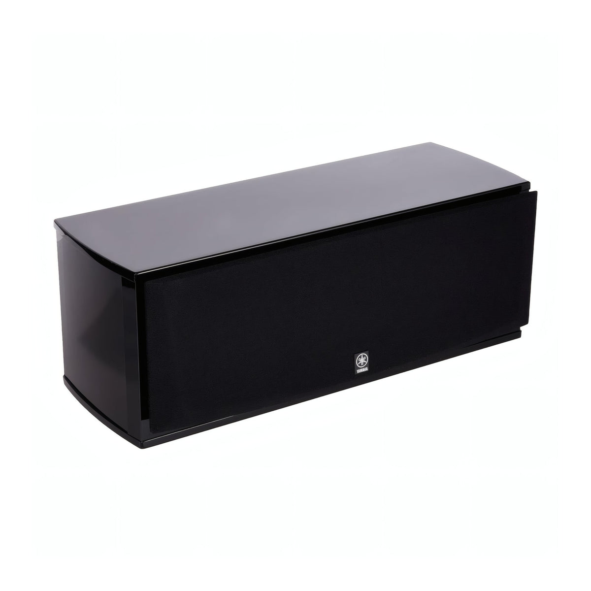 Yamaha NS-C444 centrinė garso kolonėlė (juoda spalva), korpusas su apsauginėmis grotelėmis