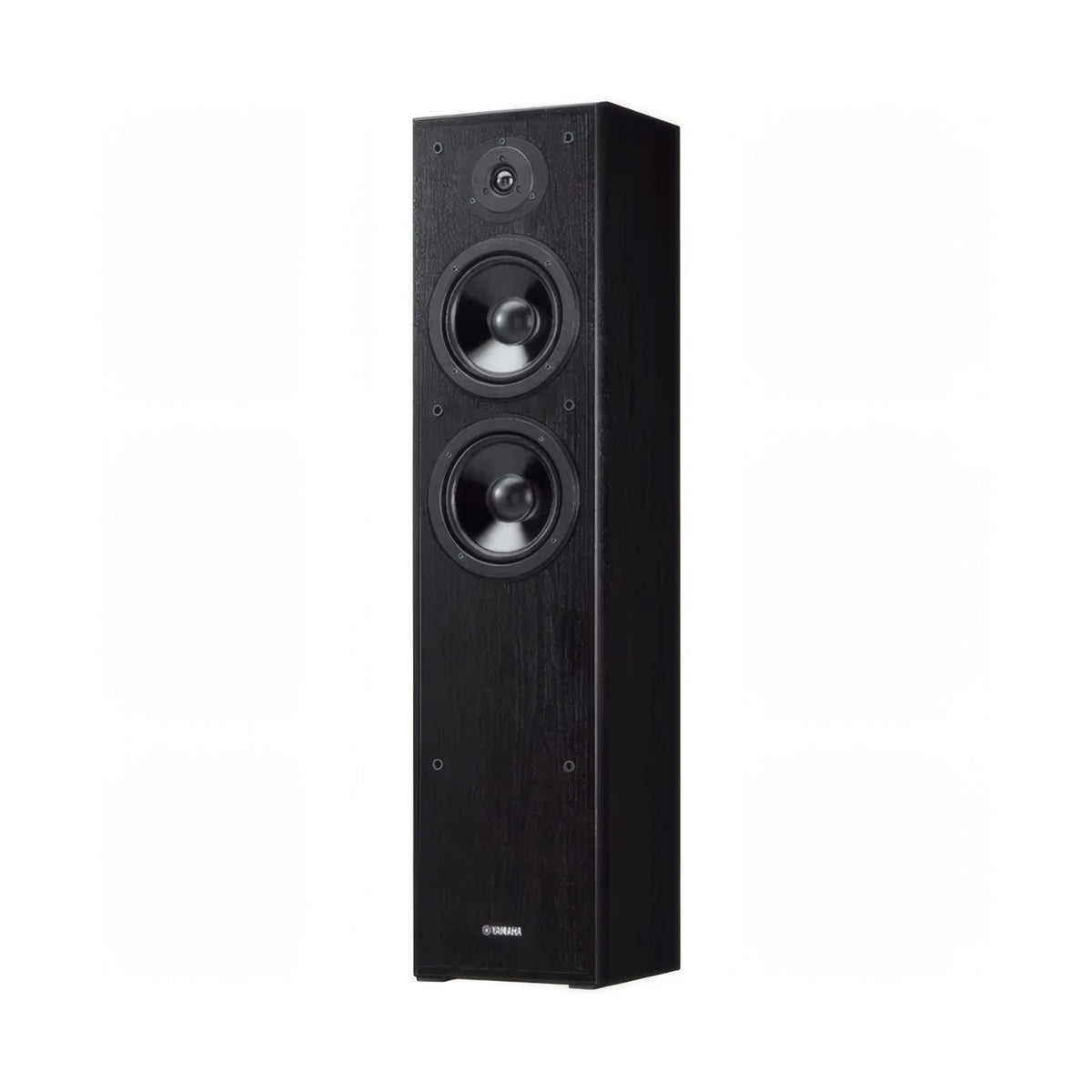 Yamaha NS-F51 Floorstanding Speakers, black single speaker with the grille removed