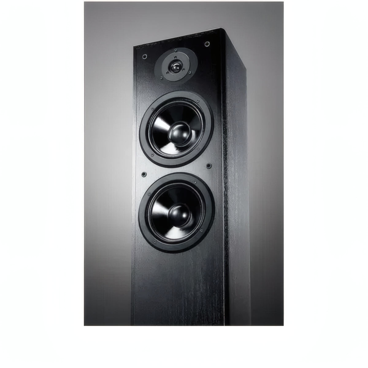 Yamaha NS-F51 Floorstanding Speakers, black upper cabinet and tweeter detail