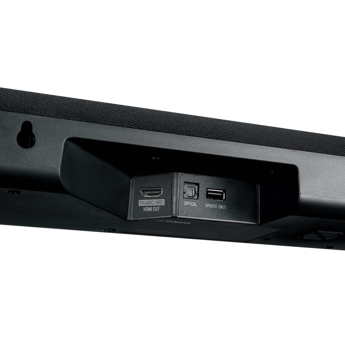 Yamaha SR-B40A Soundbar garso sistema,  (juoda spalva), galinių jungčių detalė