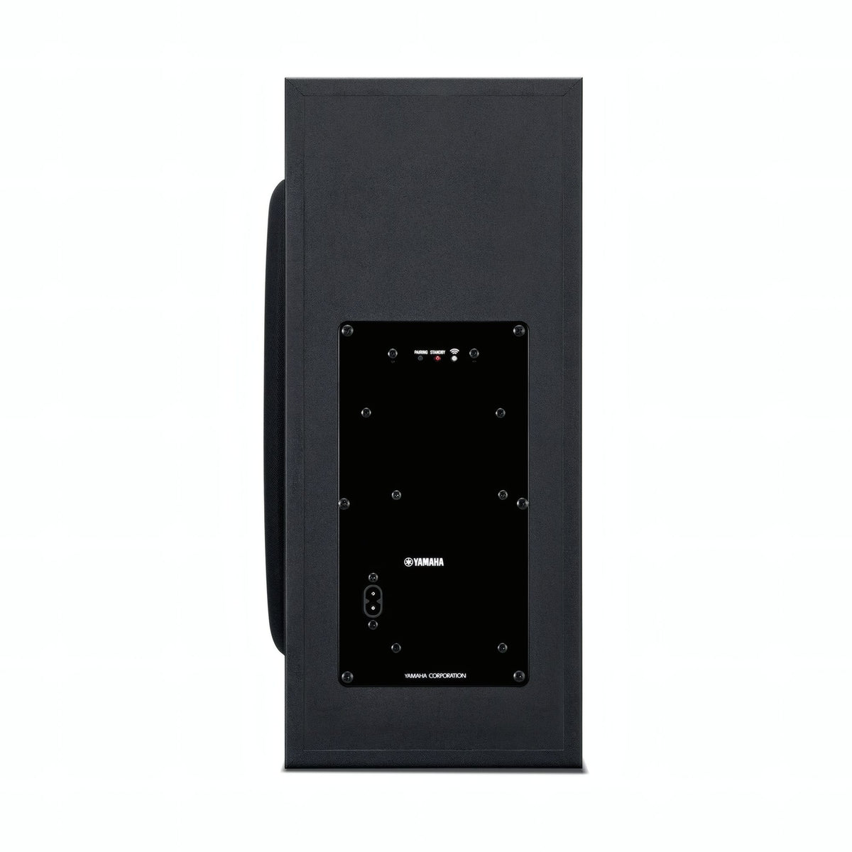 Yamaha SR-B40A Soundbar garso sistema,  (juoda spalva), žemų dažnių kolonėlės galinis skydelis